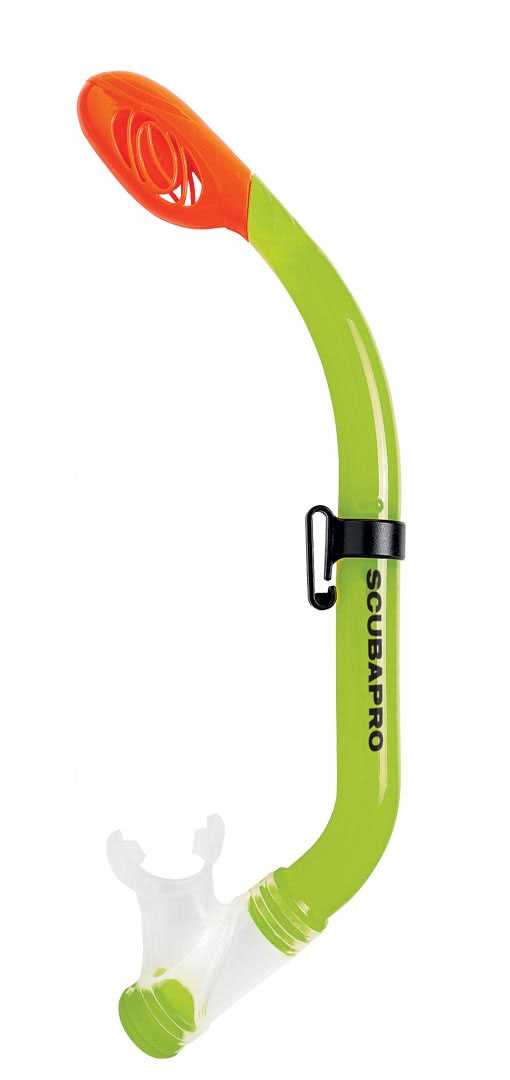 Scubapro Mini Dry Snorkel til Børn - Grøn, Fantastisk Tilbud!