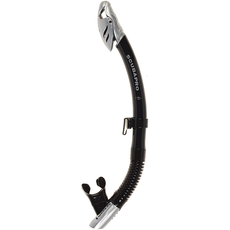 Scubapro Spectra Dry Snorkel i Sølv – Ideel til snorkling