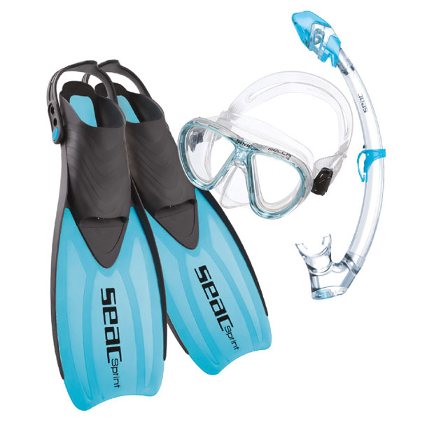 Seac Tris Sprint Dry Snorkelsæt – Perfekt til snorkling!