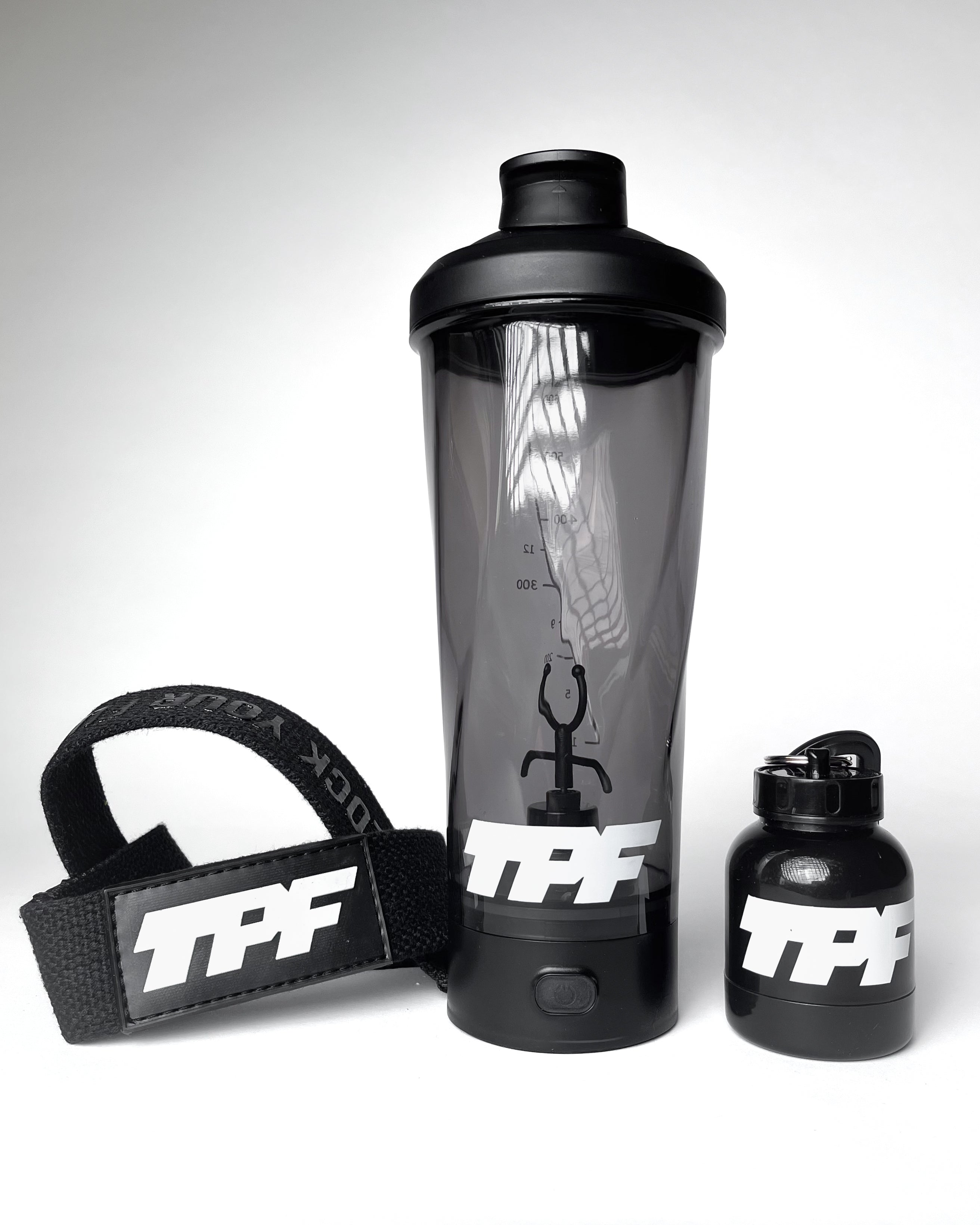 Shaker, Tragt og Stropper Bundle – Gratis Fragt!