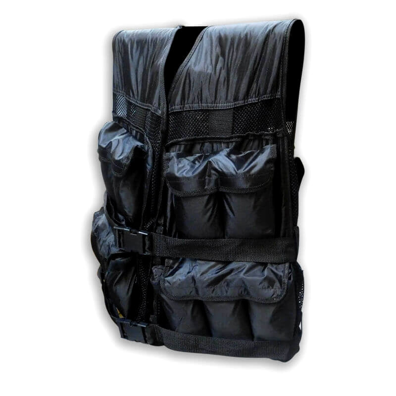 Sort Vægtvest 30 Kg - Maksimer Din Træning!