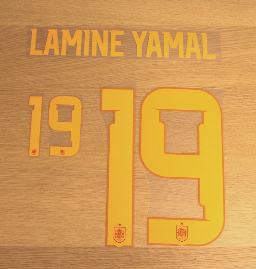 Spain Home Printing Wc 2026 Lamine Yamal 19-player