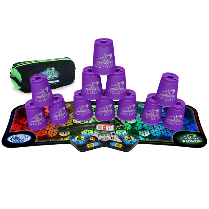 Speed Stacks Komplet Sæt – Lilla Tilbud til Cup Stacking!