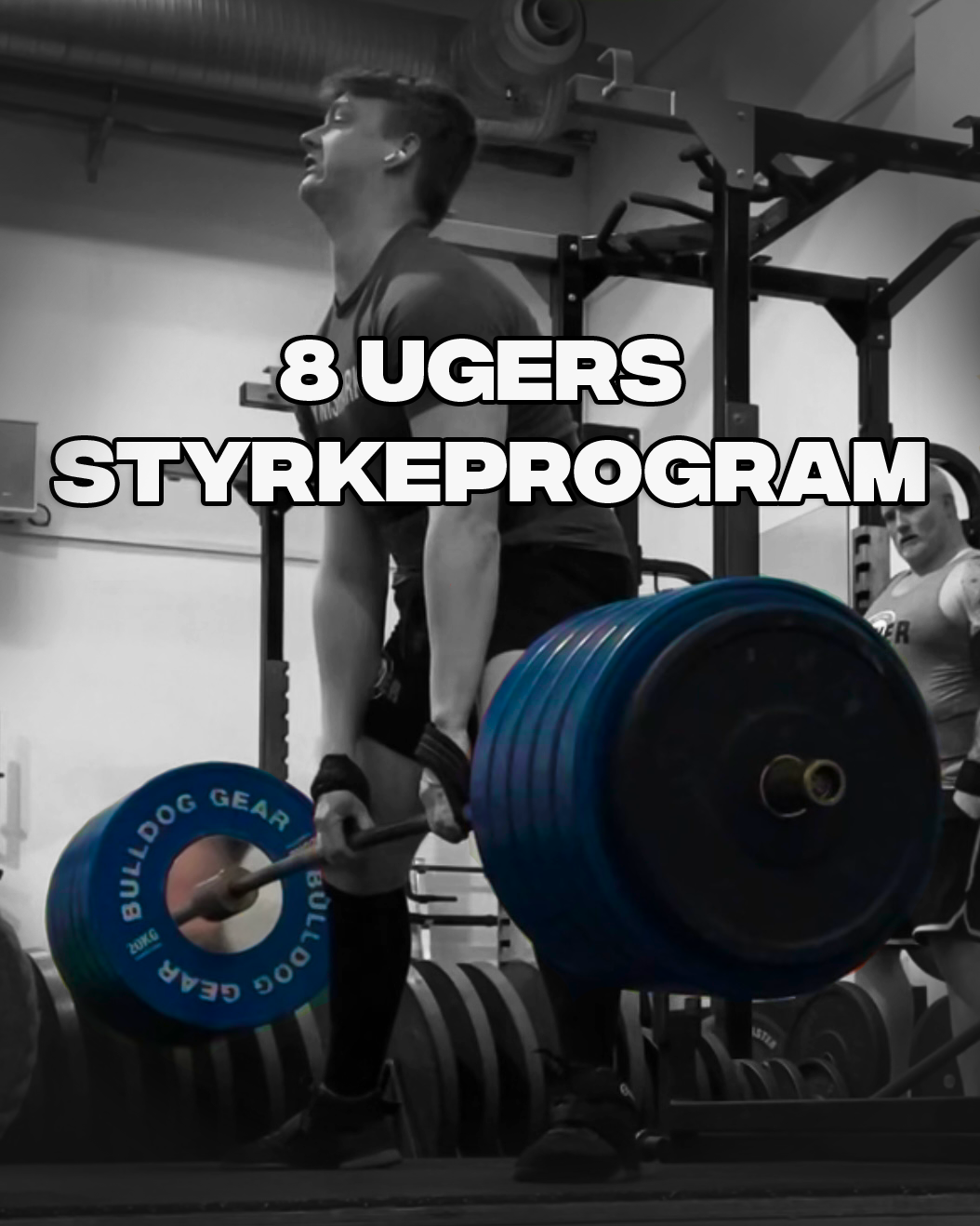 8 Ugers Styrkeprogram til Powerlifting - Normalpris 300 Kr