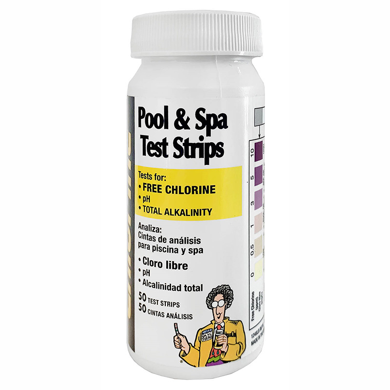 Teststrips til Chlor og pH i Isbad – 50 stk. Tilbud!
