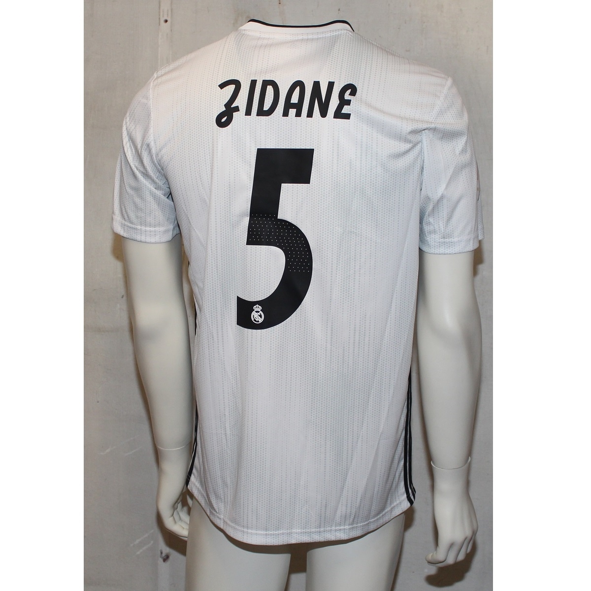 Tiro 19 Trøje Hvid Zidane - Officiel Real Madrid Fanartikel