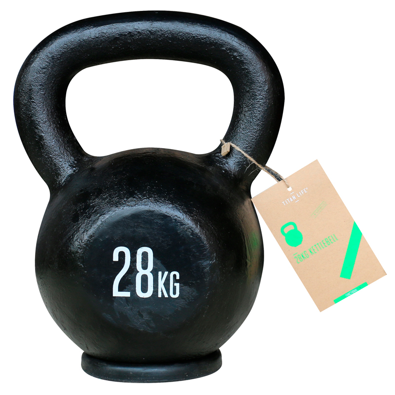 Titan Life Kettlebell 28 Kg – Effektiv træning med støbejern