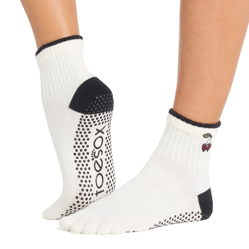 Toesox Full Toe Melody Grip  Ivory