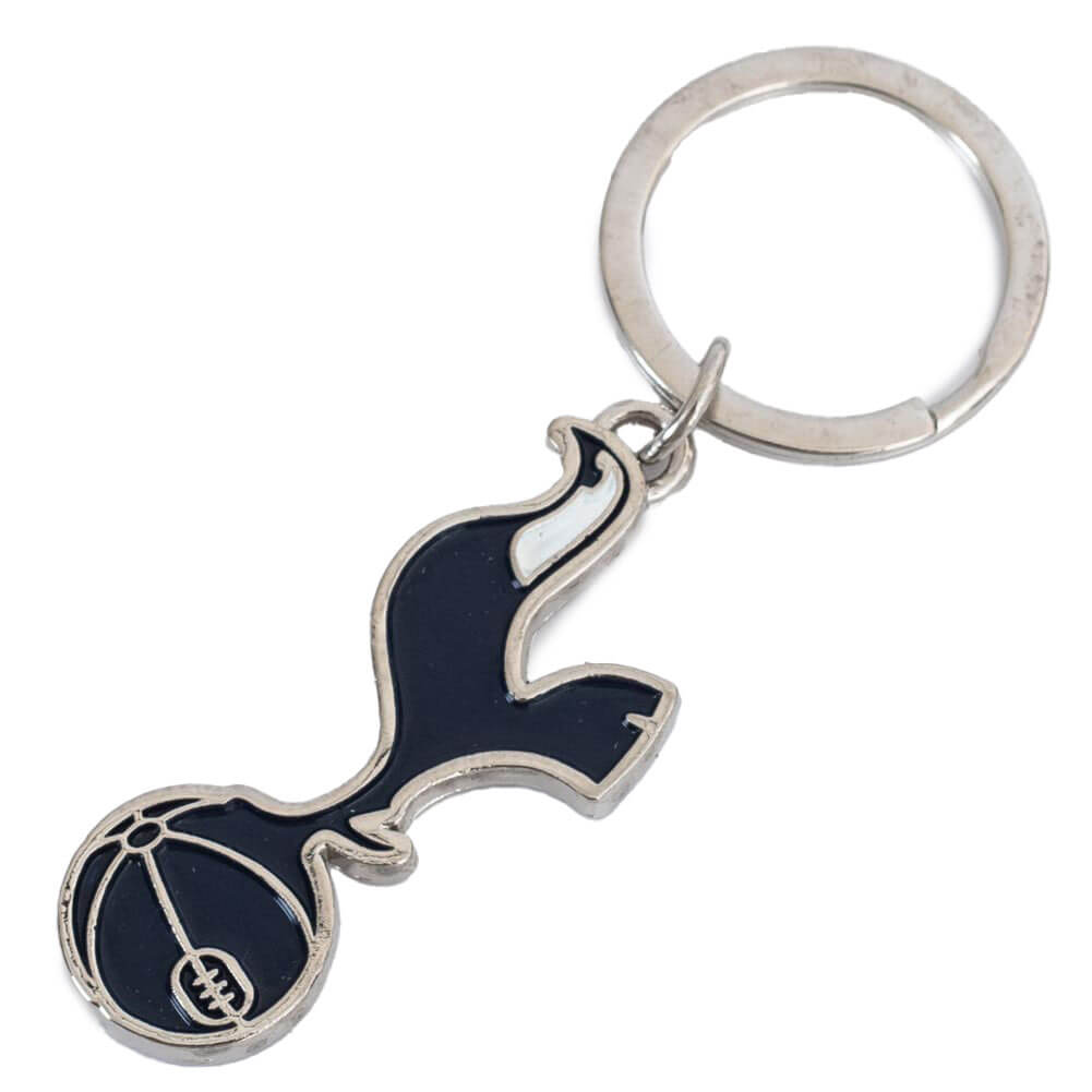 Tottenham Hotspur Logo Nøglering - Officiel Fodboldgave