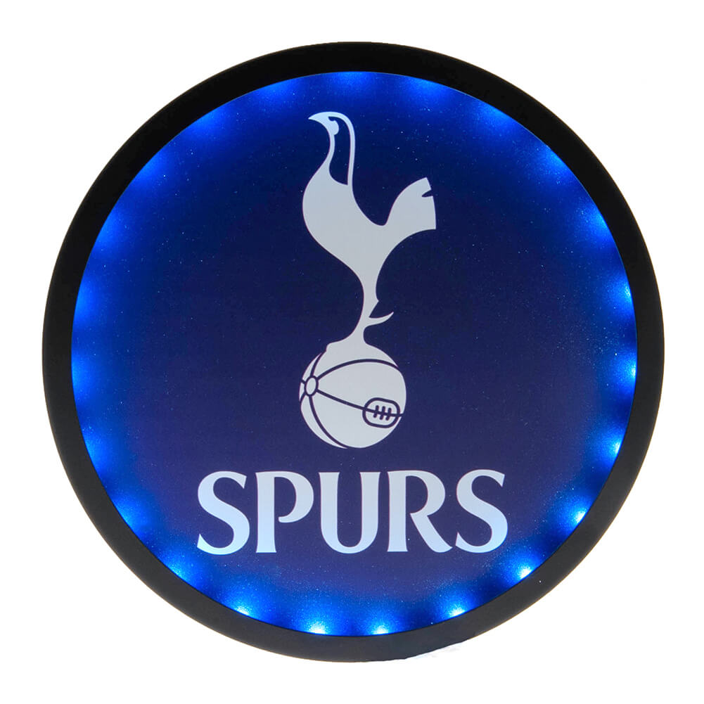 Tottenham Hotspur Metal LED Logo Skilt til Dit Hjem