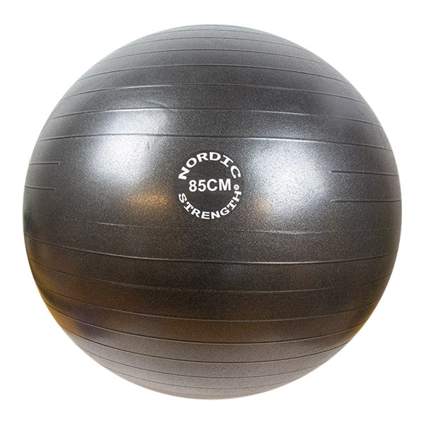 Træningsbold 85 Cm Nordic Strength - Black Edition Tilbud