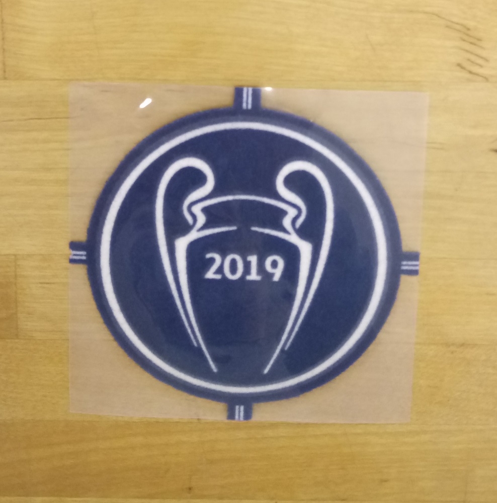 Uefa Starball UCL Vinder 2019 Ærmelogo - Tilbud!