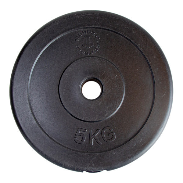 Vægtskive i Hård Plast 5 kg - Fantastisk Tilbud!