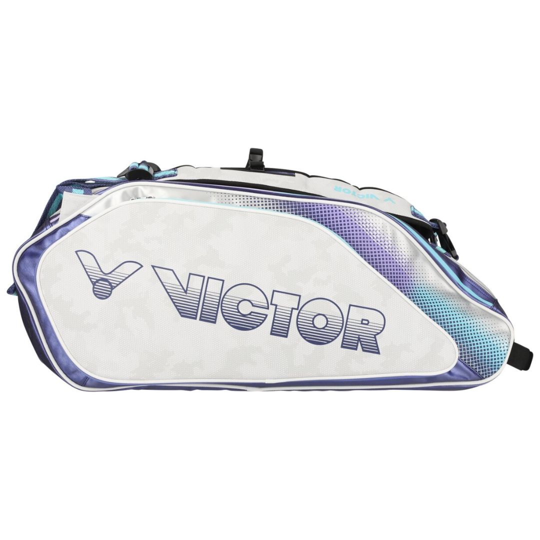 Victor BR9215 Badmintontaske - Grå/Navy Blå Tilbud!