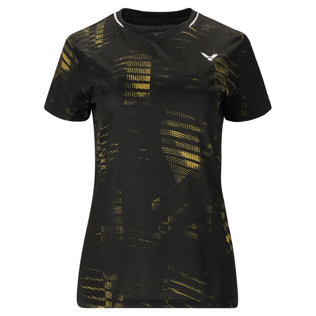 Victor T-54102 Dame T-shirt i Sort – Fantastisk Tilbud!