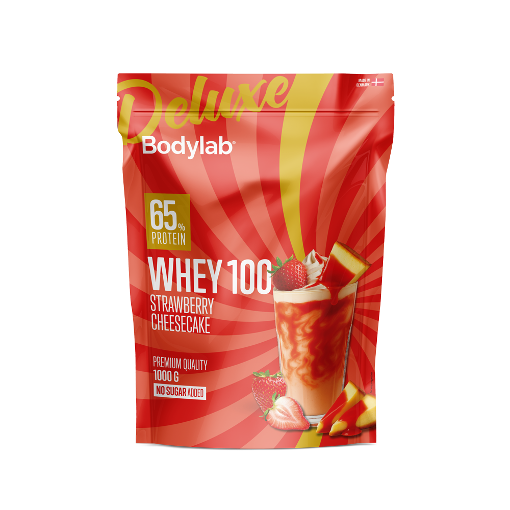 Whey 100 Deluxe Kg Strawberry Cheesecake