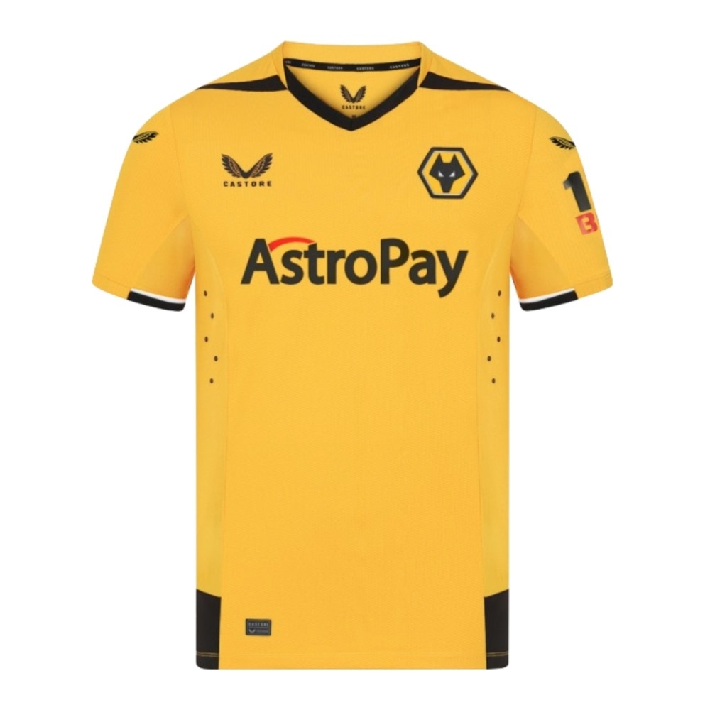 Wolverhampton Hjemme Jersey 2022/23 - Autentisk Sponsor