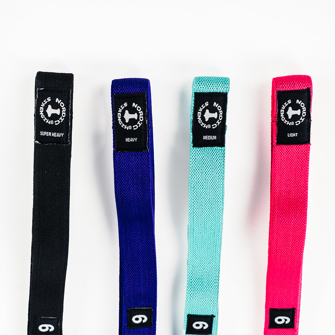 Yoga Stretch Band - 4-Pack til smidighedstræning