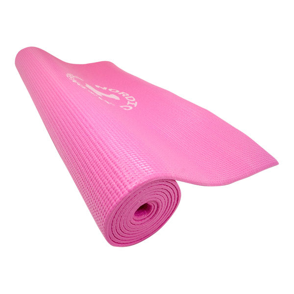 Yogamåtte i Pink 4 mm – Styrk din praksis!