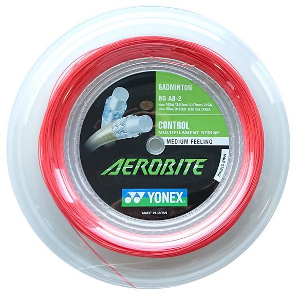 Yonex Aerobite 200m – Badmintonstreng med fantastisk spin