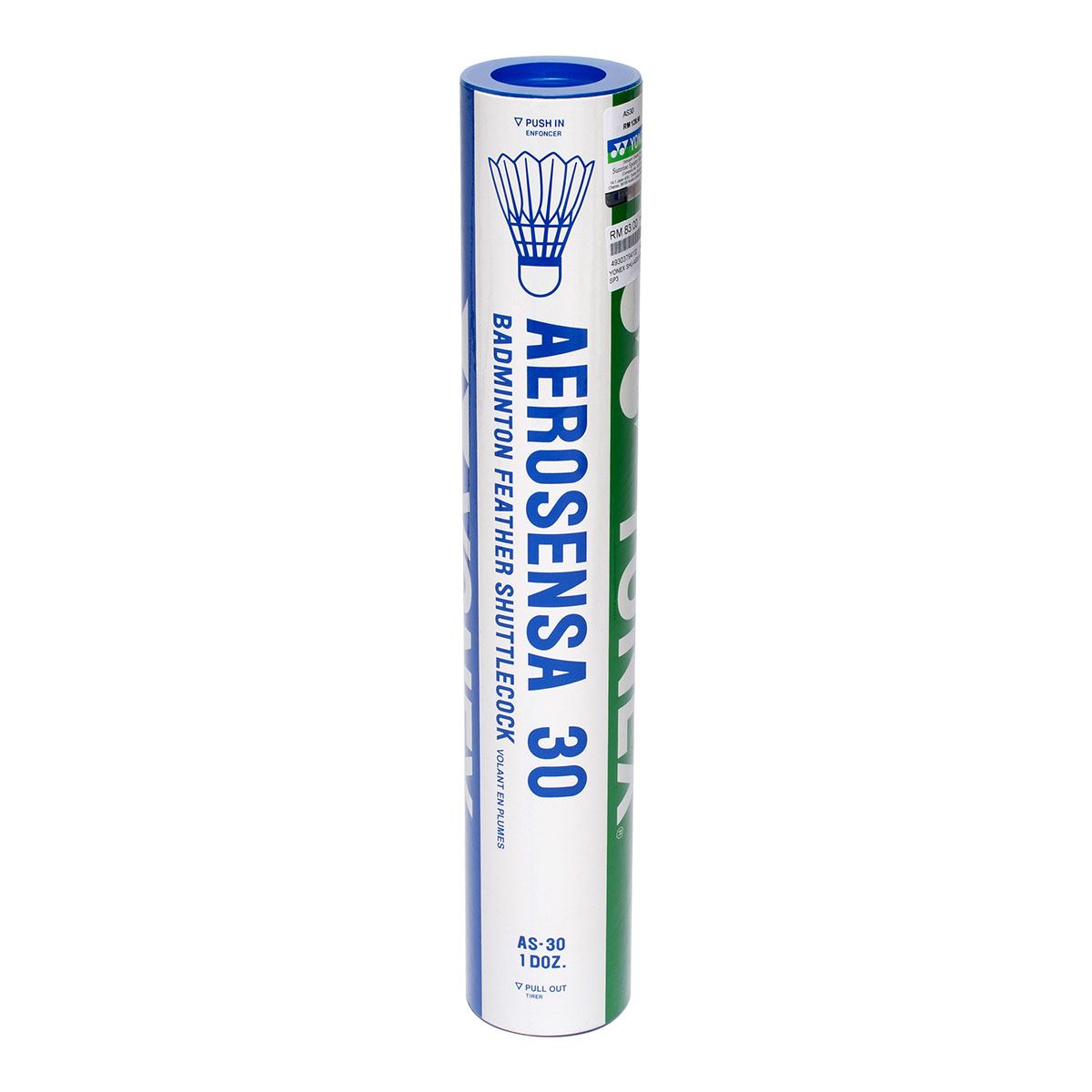 Yonex Aerosensa 30 Badmintonbolde - 12 Stk Kvalitetstestet