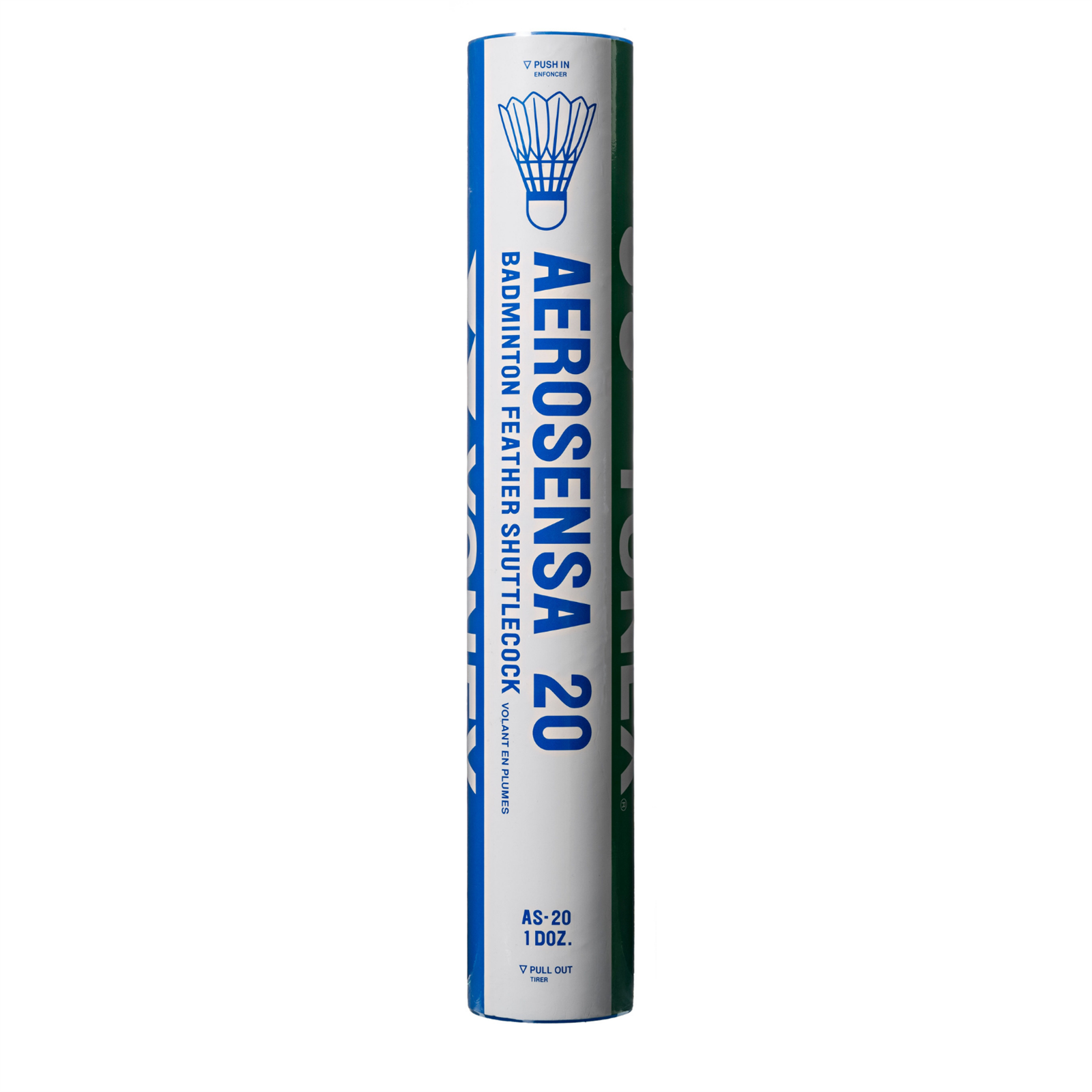 Yonex Aerosensa 20 Fjerbolde – 12 Stk Kvalitet!