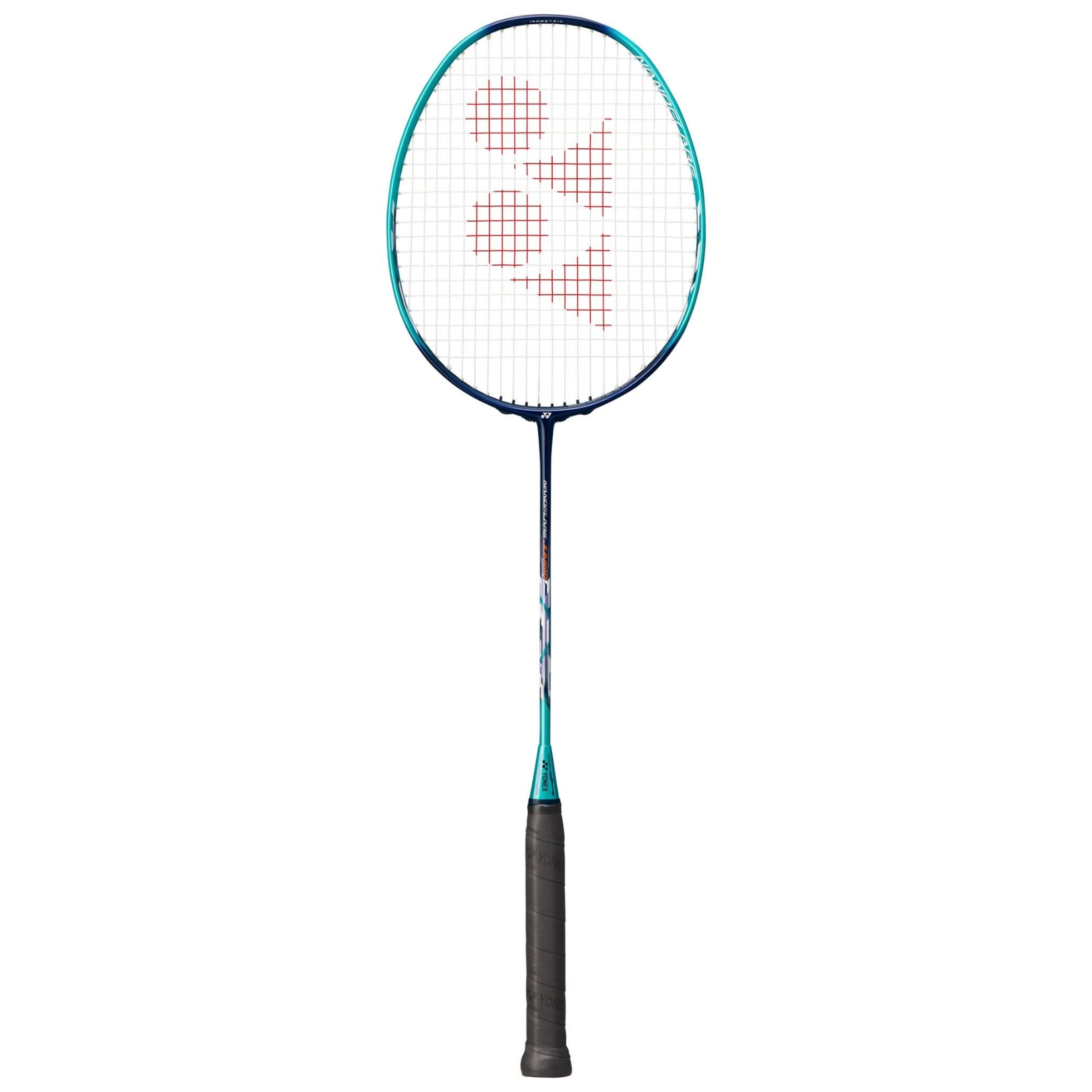 Yonex Nanoflare Junior Badmintonketcher - Cyan Tilbud!