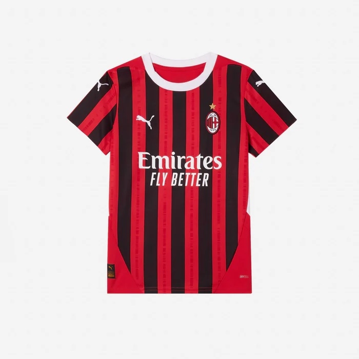 AC Milan Hjemme Trøje 2024/25 - Ungdomsmodel