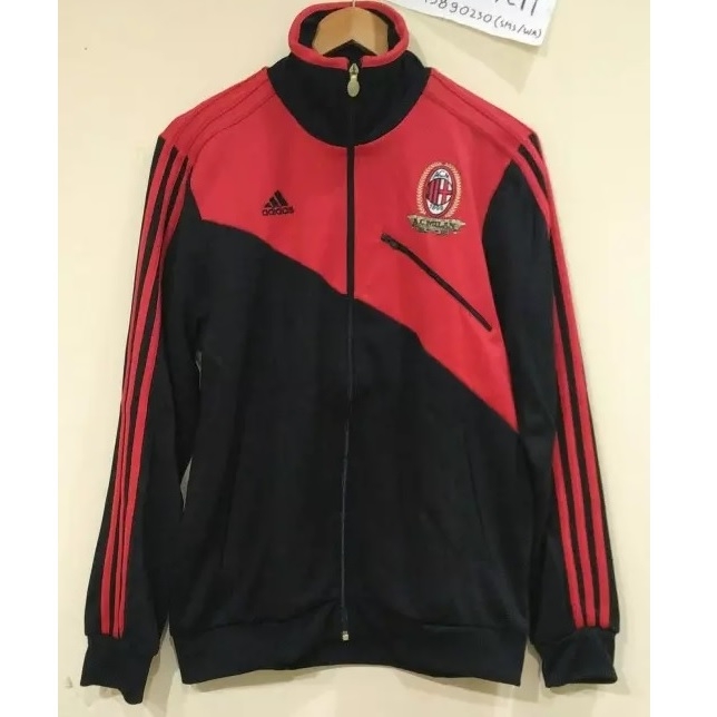 AC Milan Track Top - Sort fra Adidas på tilbud!