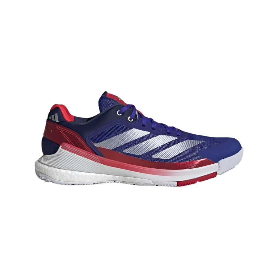 Adidas Crazyquick Boost Padelsko  Lucid Blue Silver Metallic Cloud White  41