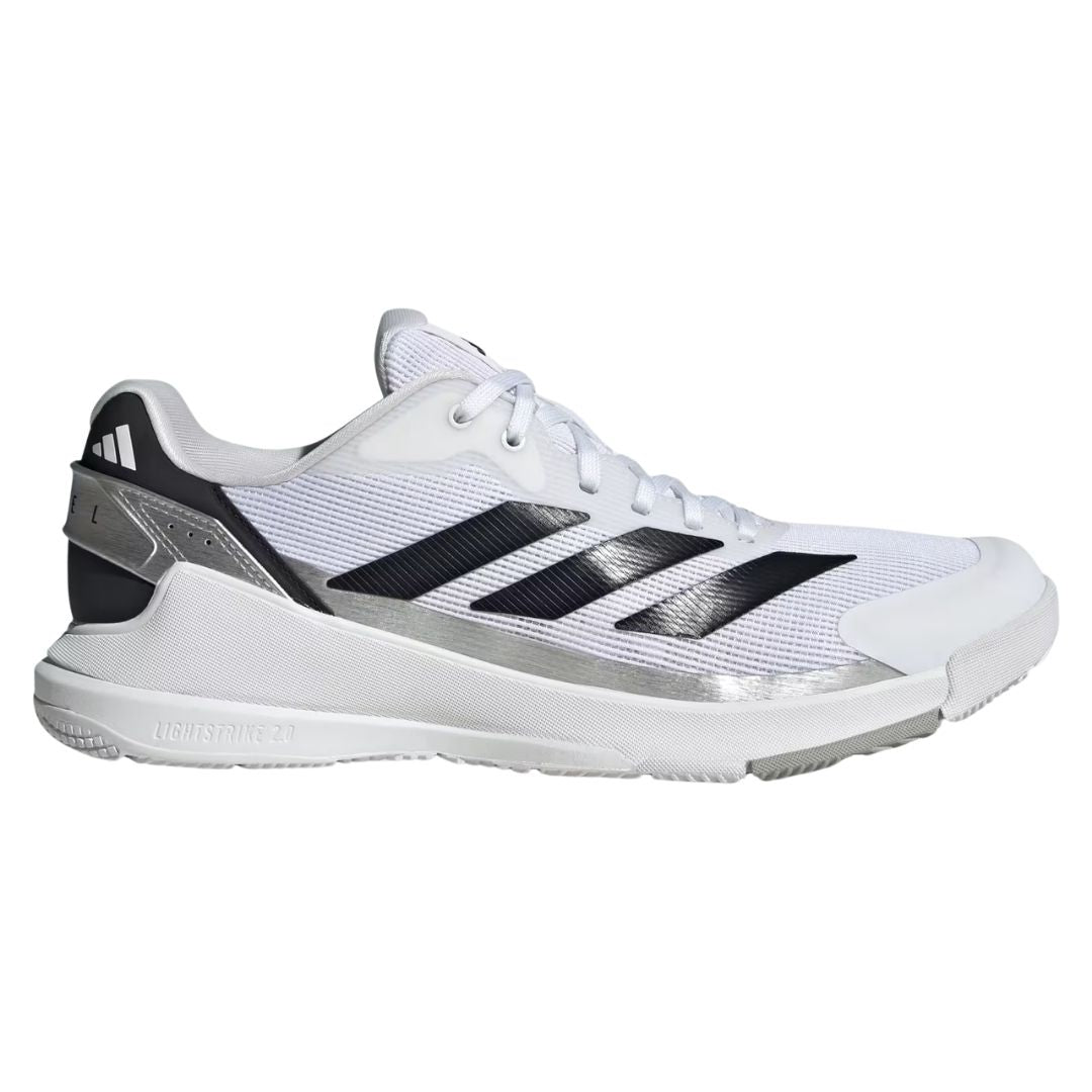 Adidas Crazyquick Ls Men Padelsko  Cloud White Core Black Silver Metallic  41