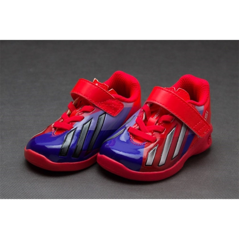 Adidas F10 Messi Indendørssko til Baby - Rød-lilla tilbud!