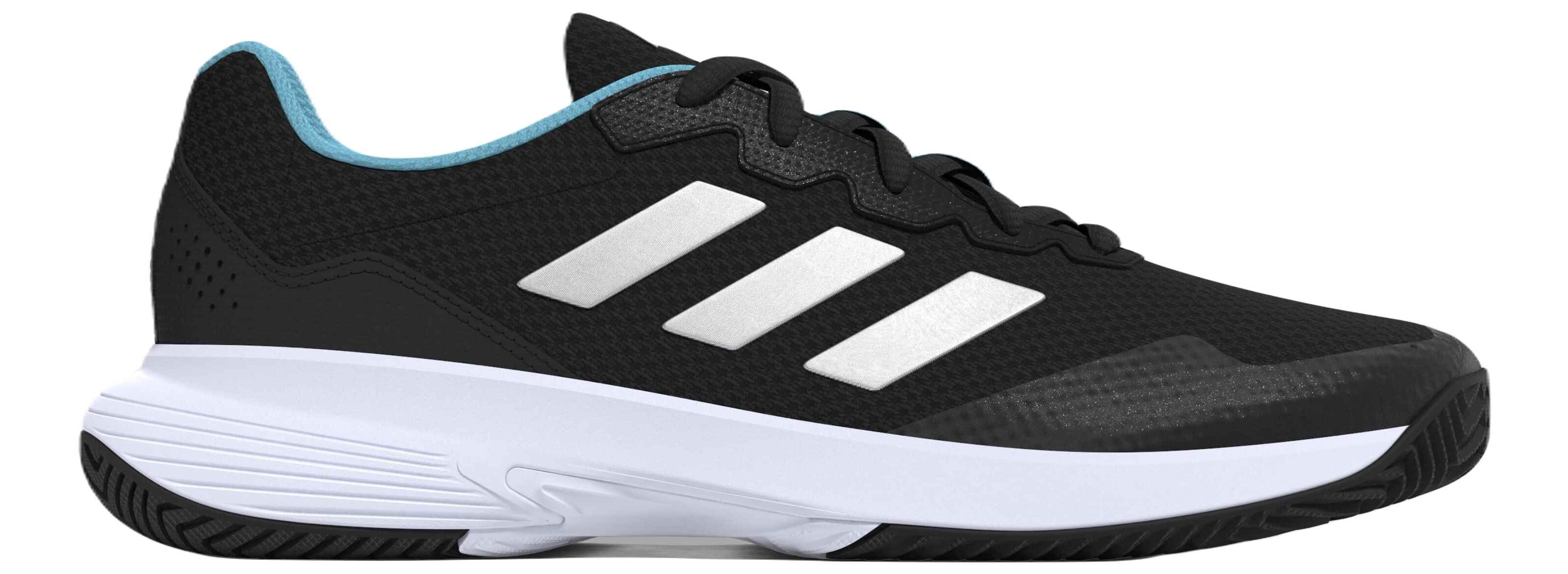 Adidas Gamecourt AC Padelsko til Dame - Sort Turkis