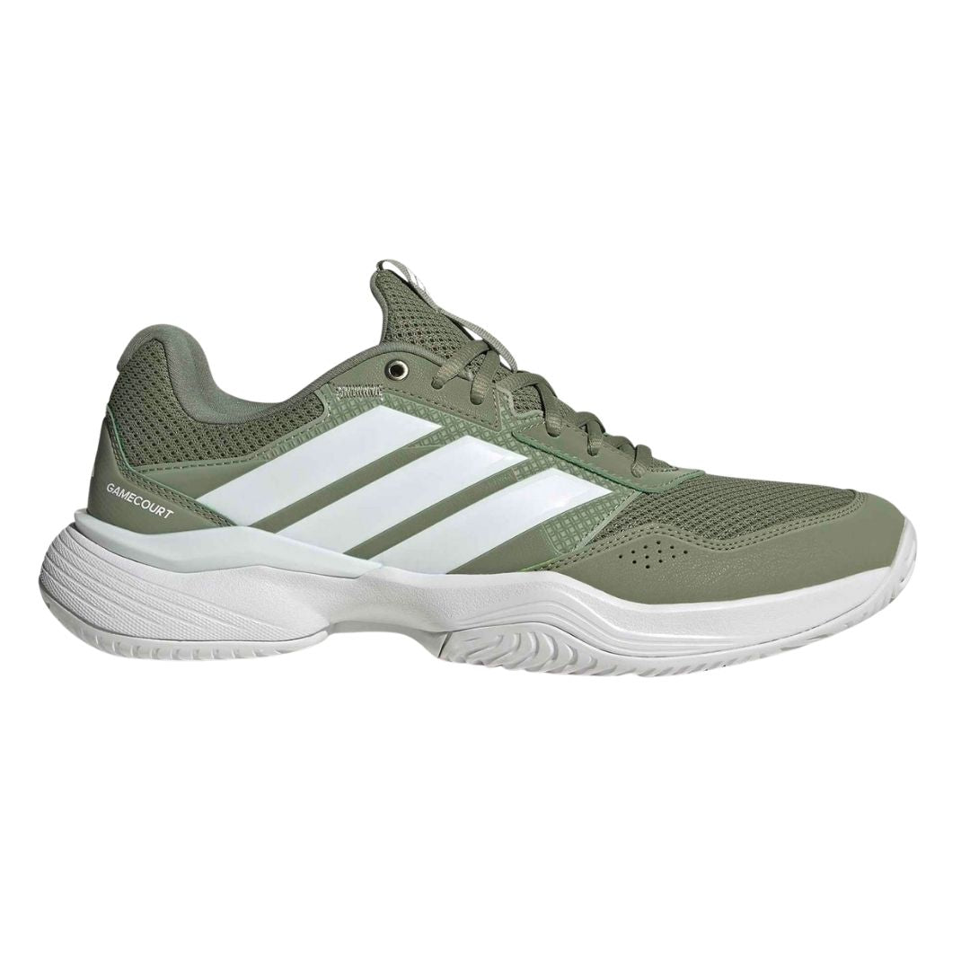Adidas Gamecourt   Men  Tent Green White  41
