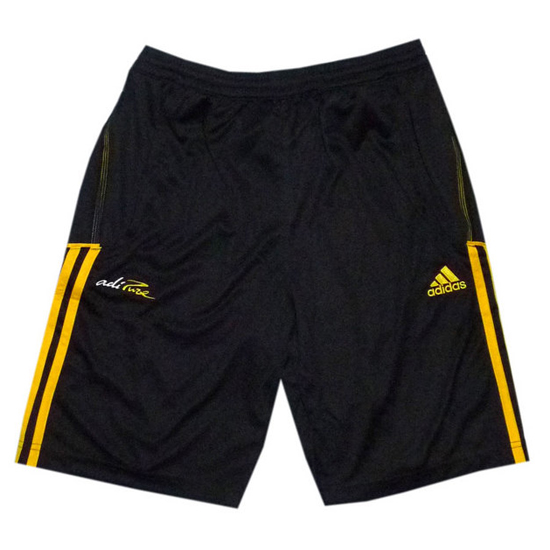 Adipure Fodboldshorts til Børn - Sølv-gul Tilbud!