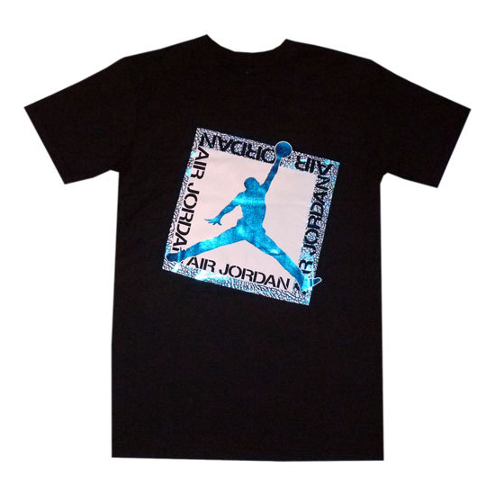 Air Jordan Shine On T-shirt - Sort Tilbud på Sportstøj