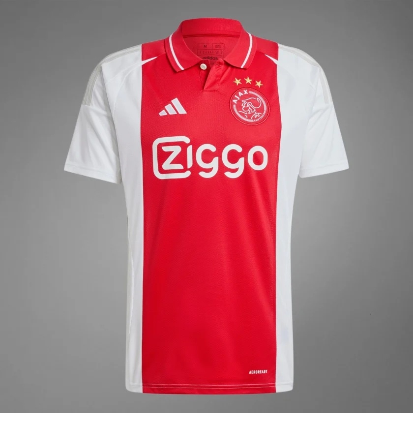 Ajax Hjemme Trøje 2024/25 - Mænds Black Friday Tilbud