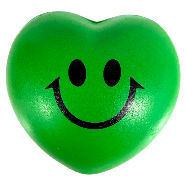 Anti-stress Smiley Bold i Grøn – Træn Hænderne Effektivt!