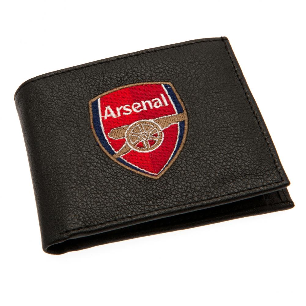 Arsenal FC Broderet Pung - Sort til Fodboldfans