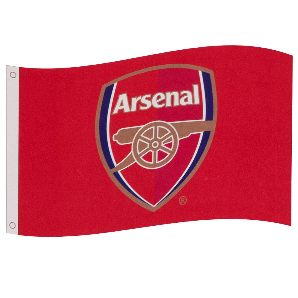 Arsenal FC Flag - Officielt Fanflag til Gunners Fans