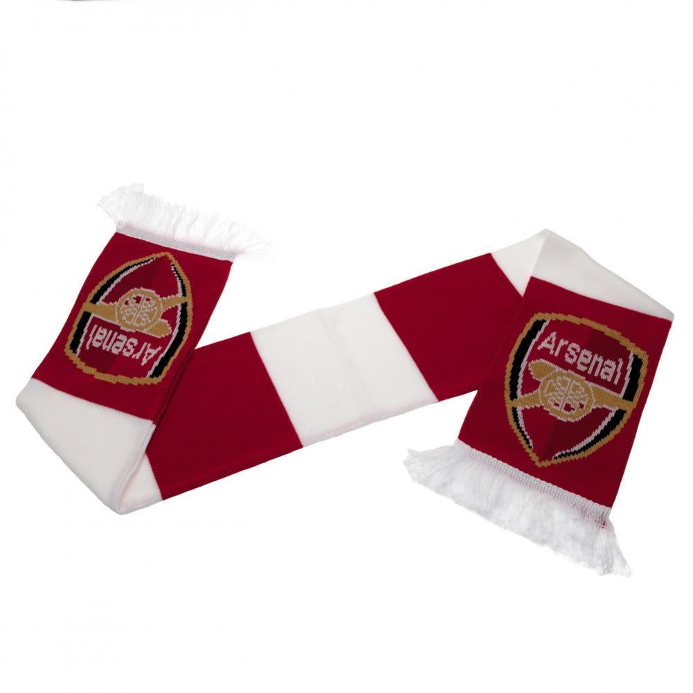 Arsenal FC Halstørklæde - Rød Hvid til Fodboldfans