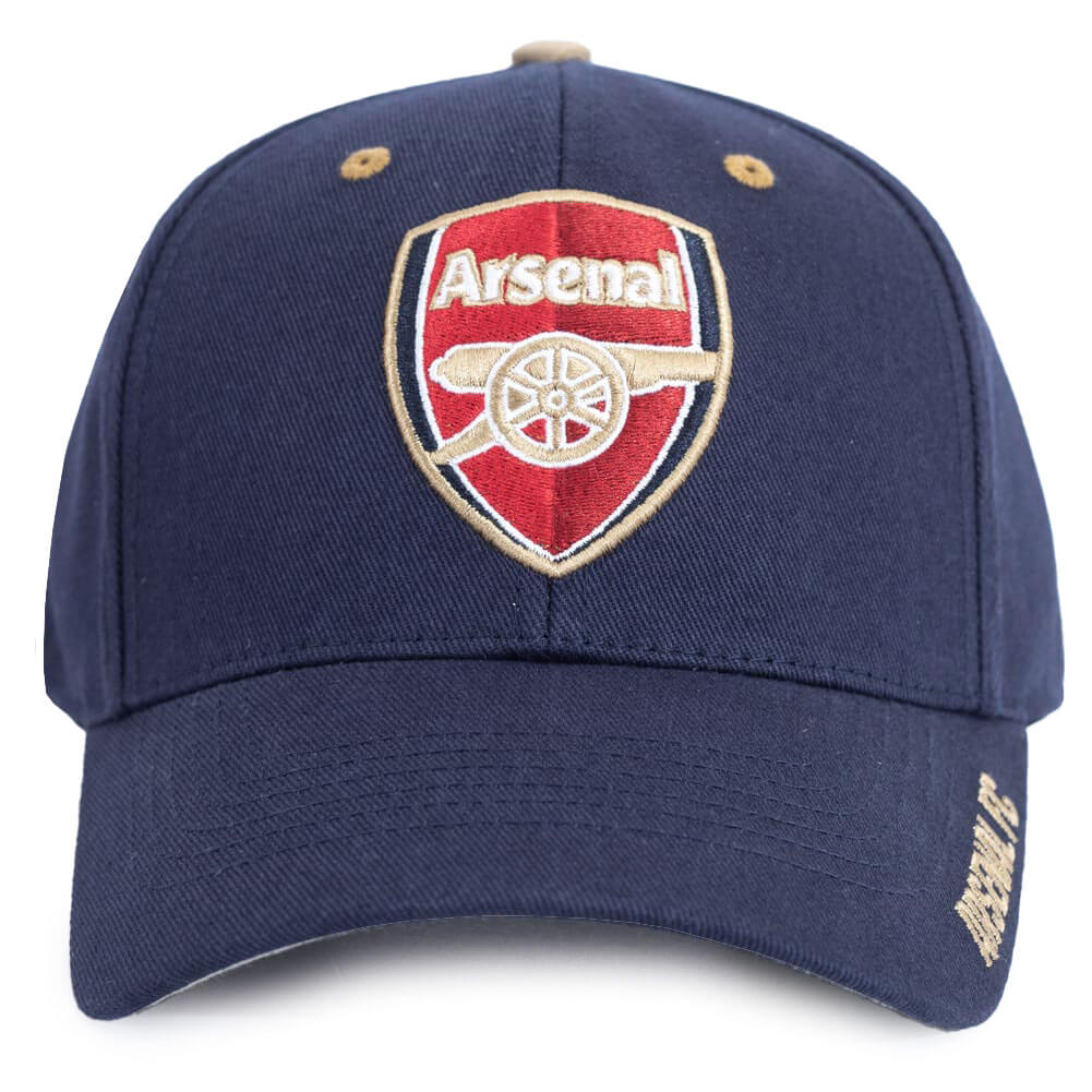 Arsenal FC Marineblå Kasket - Officiel Fan Merchandise