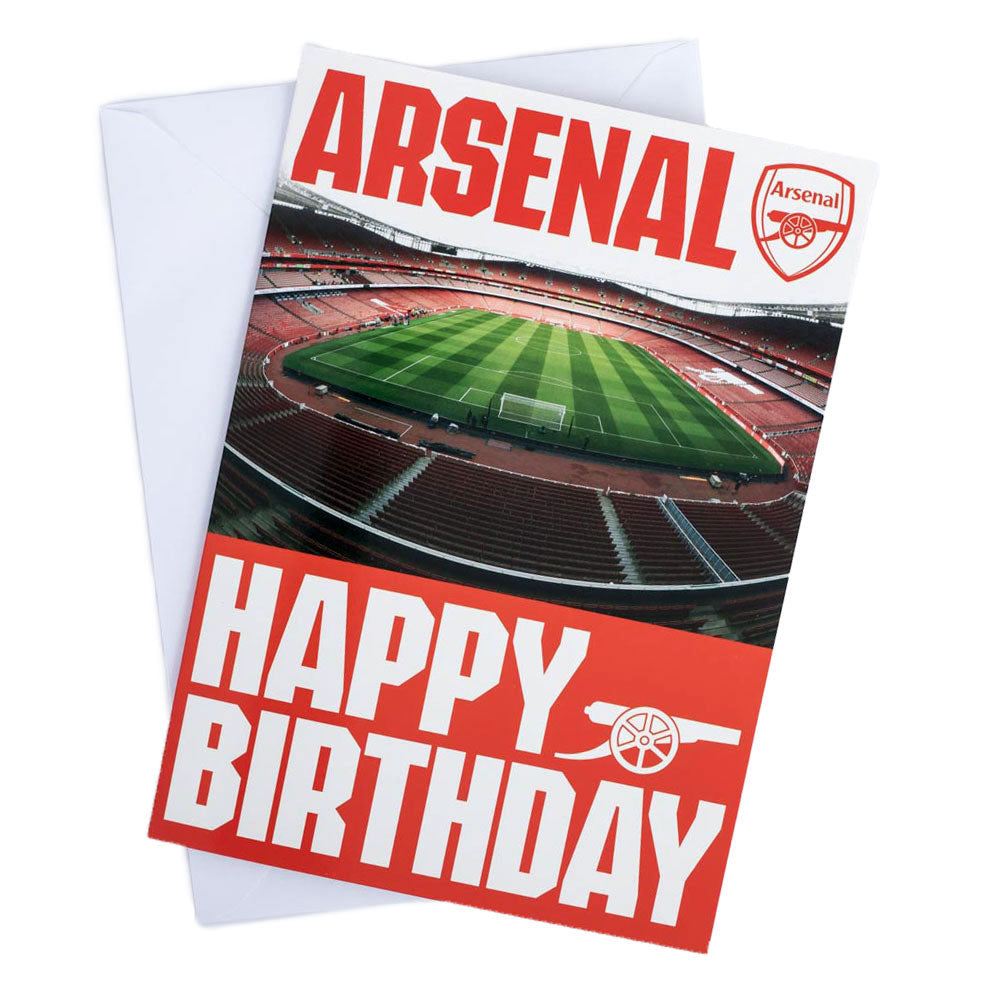 Arsenal Fødseldagskort Med Musik