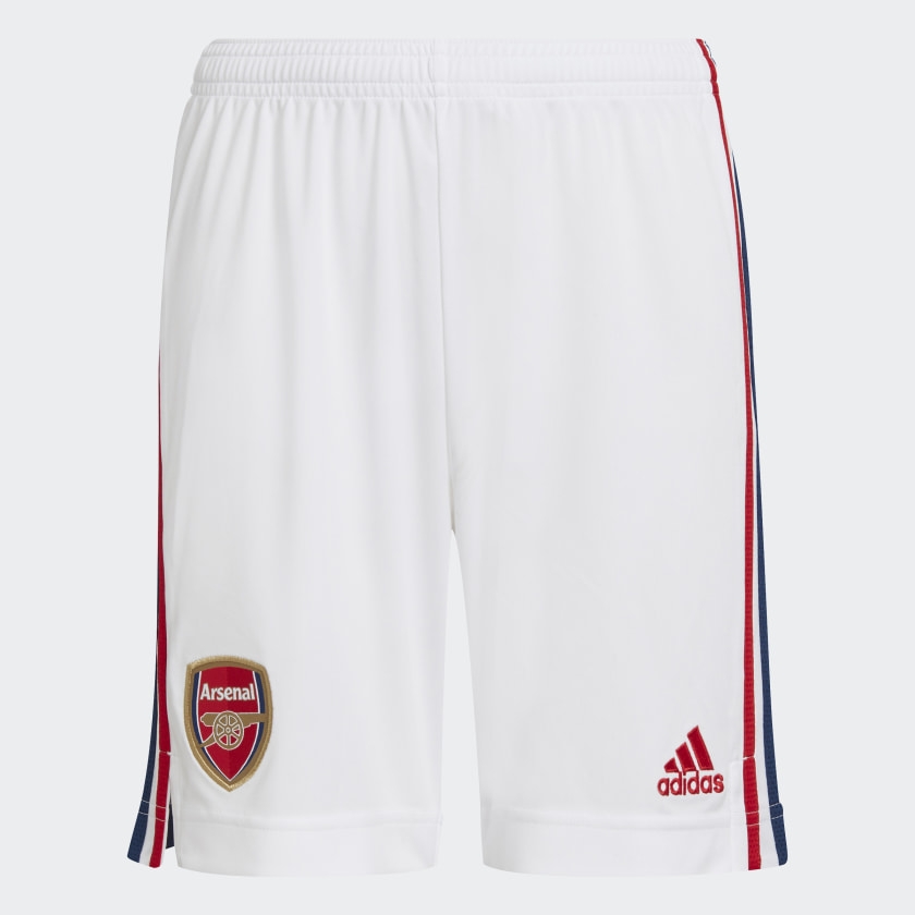 Arsenal Hjemme Shorts 2021/22 - Ungdomsmodel fra Adidas