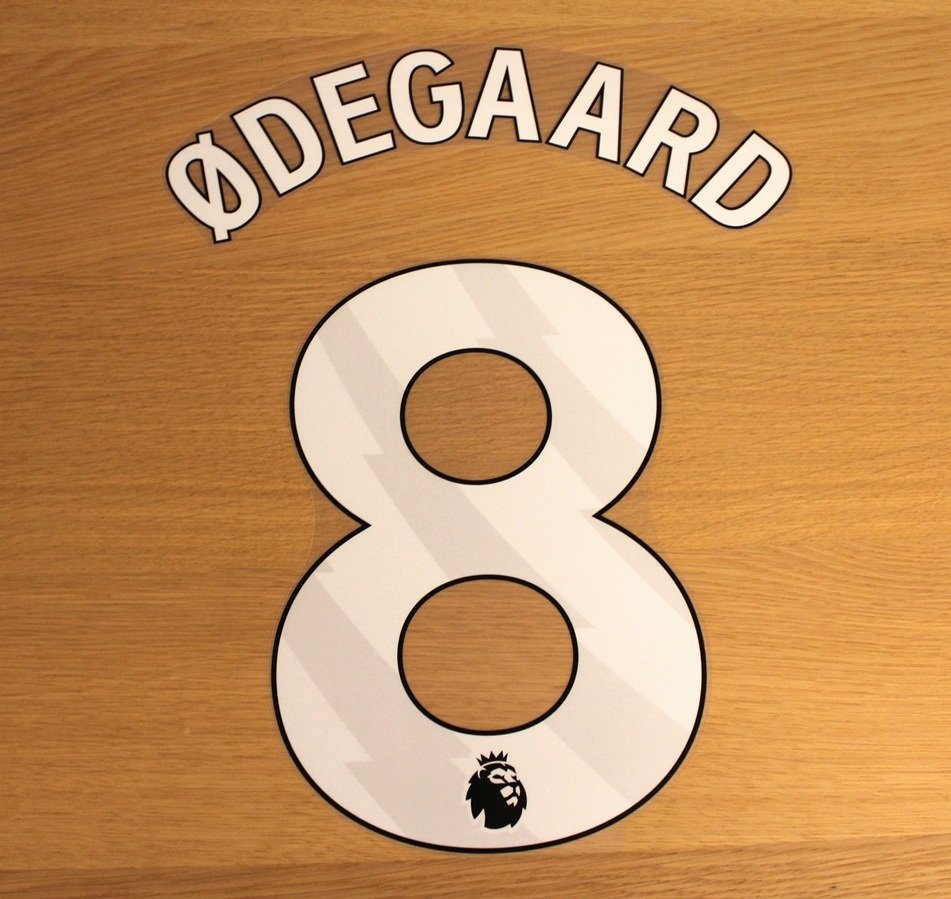 Arsenal Pl Home Print 2023 27 ødegaard  -player