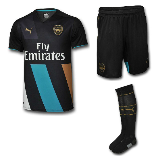 Arsenal Third Shorts 2015/16 til unge - Fantastisk tilbud!