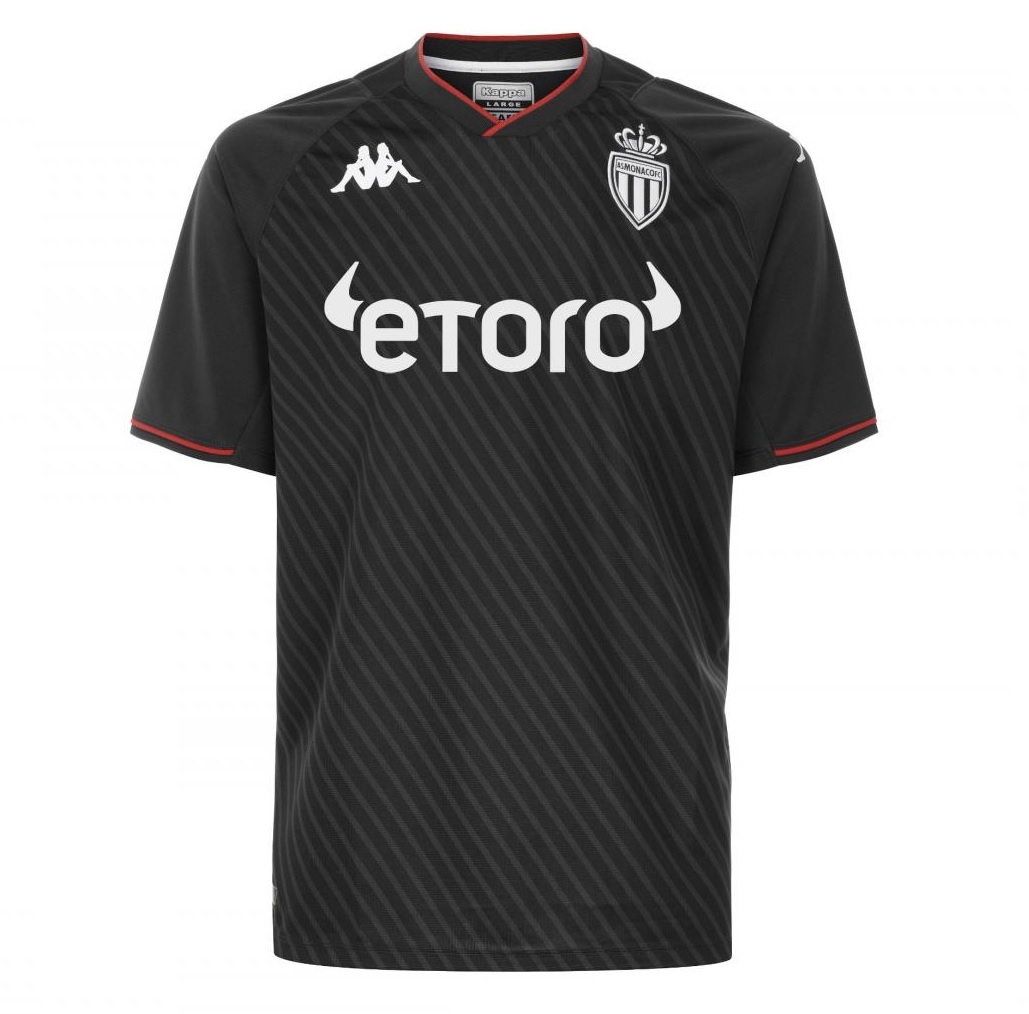 AS Monaco Udebanetrøje 2021/22 fra Kappa - Tilbud!