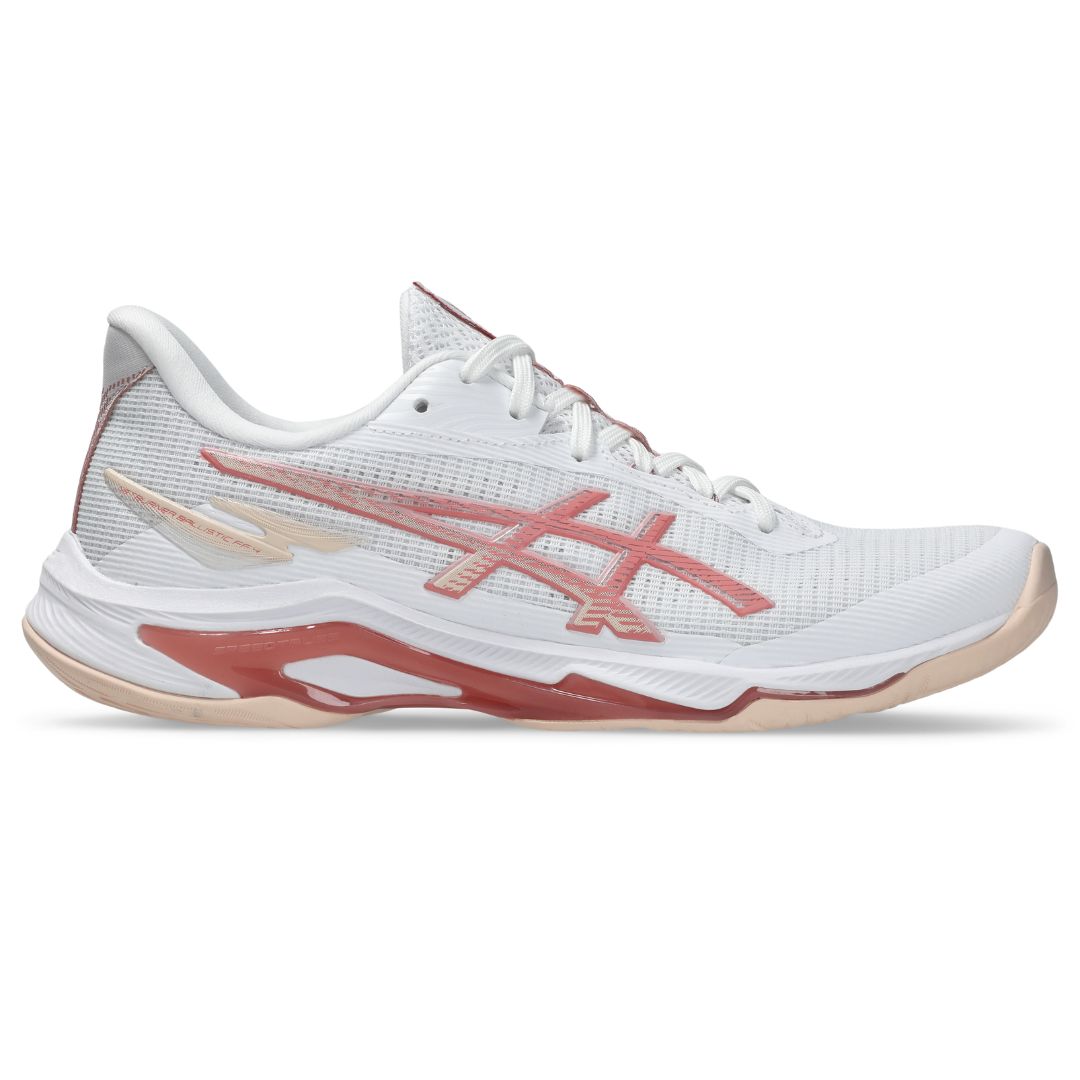 Asics Netburner Ballistic Ff   Women White Rose Rouge