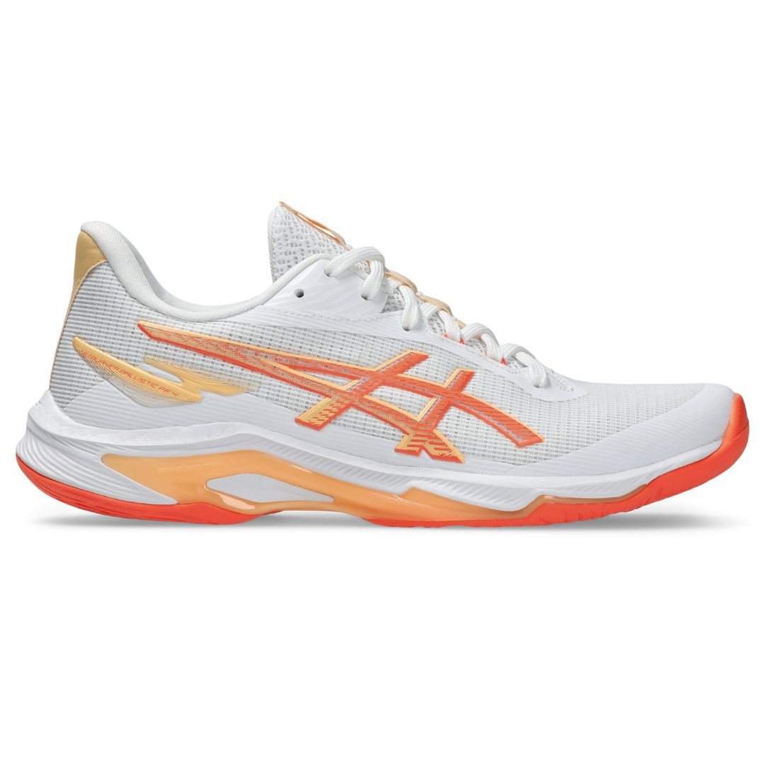 Asics Netburner Ballistic Ff   Women White Vivid Coral