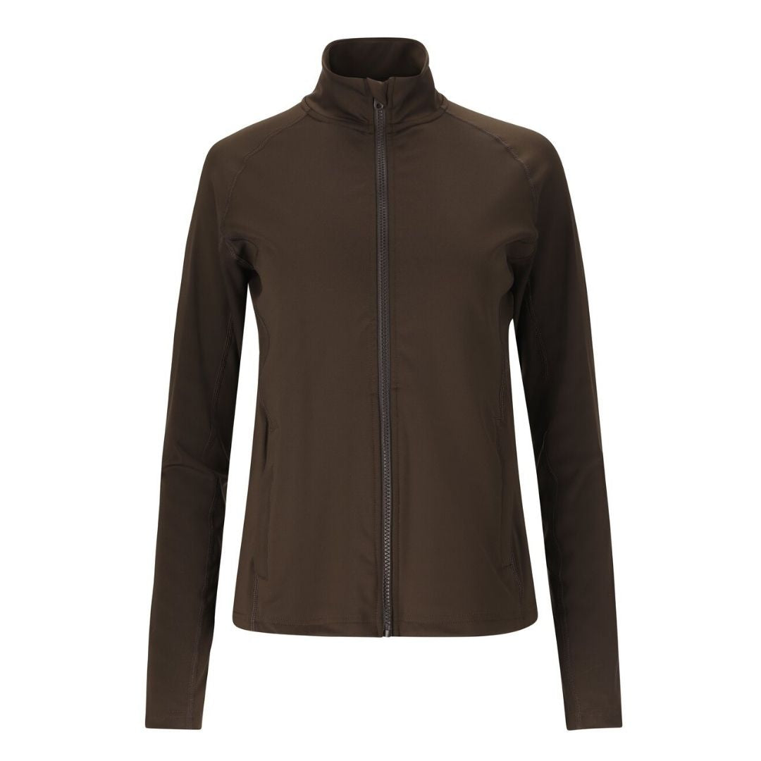 Athlecia Krosa   Full Zip  Chocolate Torte  36
